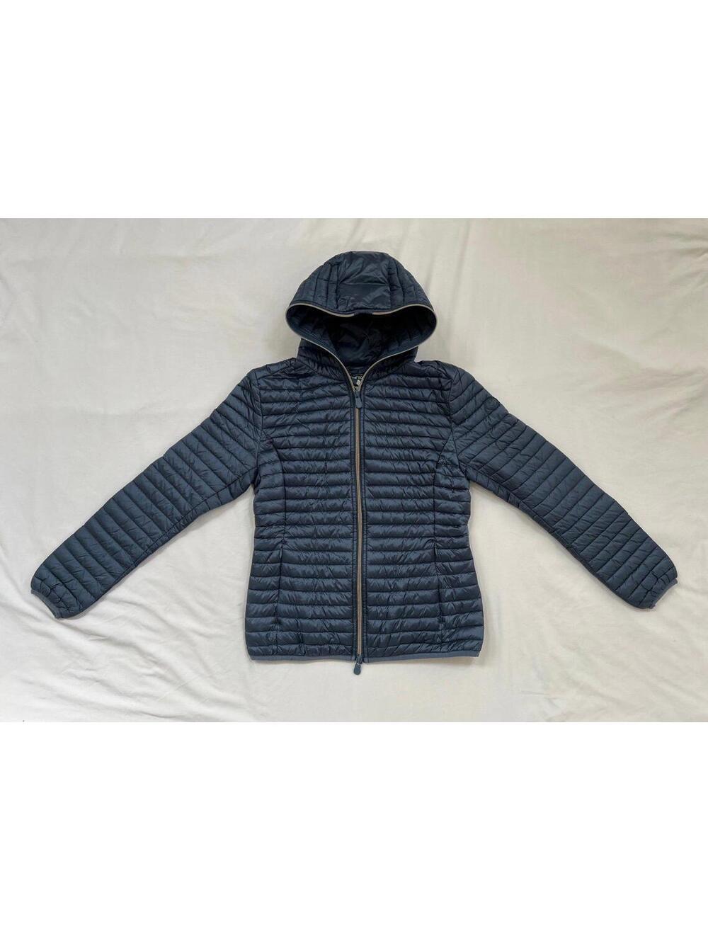 Save The Duck women’s size XS blue ultra light puffer jacket